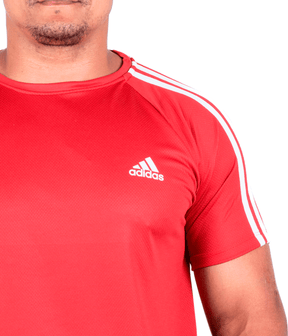 NOVO🔥 (G1 ao G4) Camiseta Dry Fit Adidas III Listras Ombro