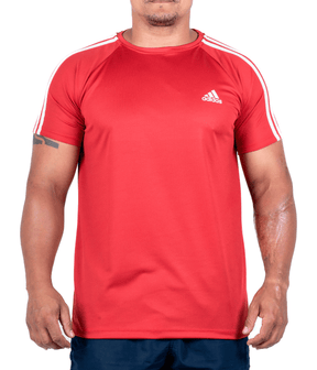 NOVO🔥 (G1 ao G4) Camiseta Dry Fit Adidas III Listras Ombro